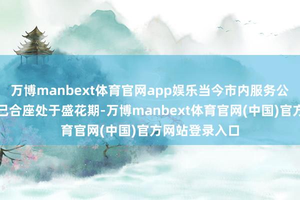 万博manbext体育官网app娱乐当今市内服务公园的单瓣樱花已合座处于盛花期-万博manbext体