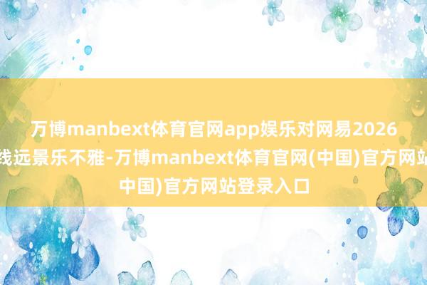 万博manbext体育官网app娱乐对网易2026年游戏管线远景乐不雅-万博manbext体育官网(